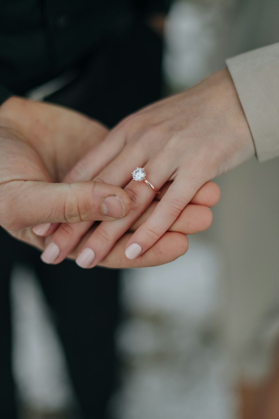 Hands together